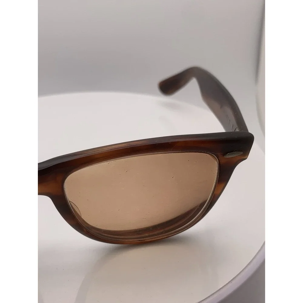 Ray-Ban Wayfarer II Vintage Sunglasses B&l Bausch & Lomb USA Tortoise Shell 80s